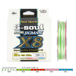 G-soul SUPER JIGMAN W8 #3号300m/50lb